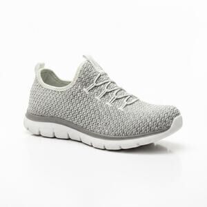 Skechers Dual-Lite Women’s Knit Memory Foam Sneakers Size 7 WHT SN12609W